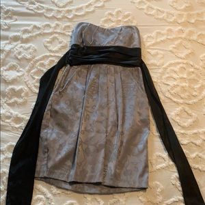 Strapless cocktail dress!